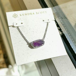 Kendra Scott Amethyst Necklace 